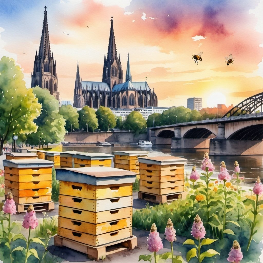 Entdecke den einzigartigen Geschmack und die Vorteile von Stadthonig aus Hamburg, Berlin, Köln und München