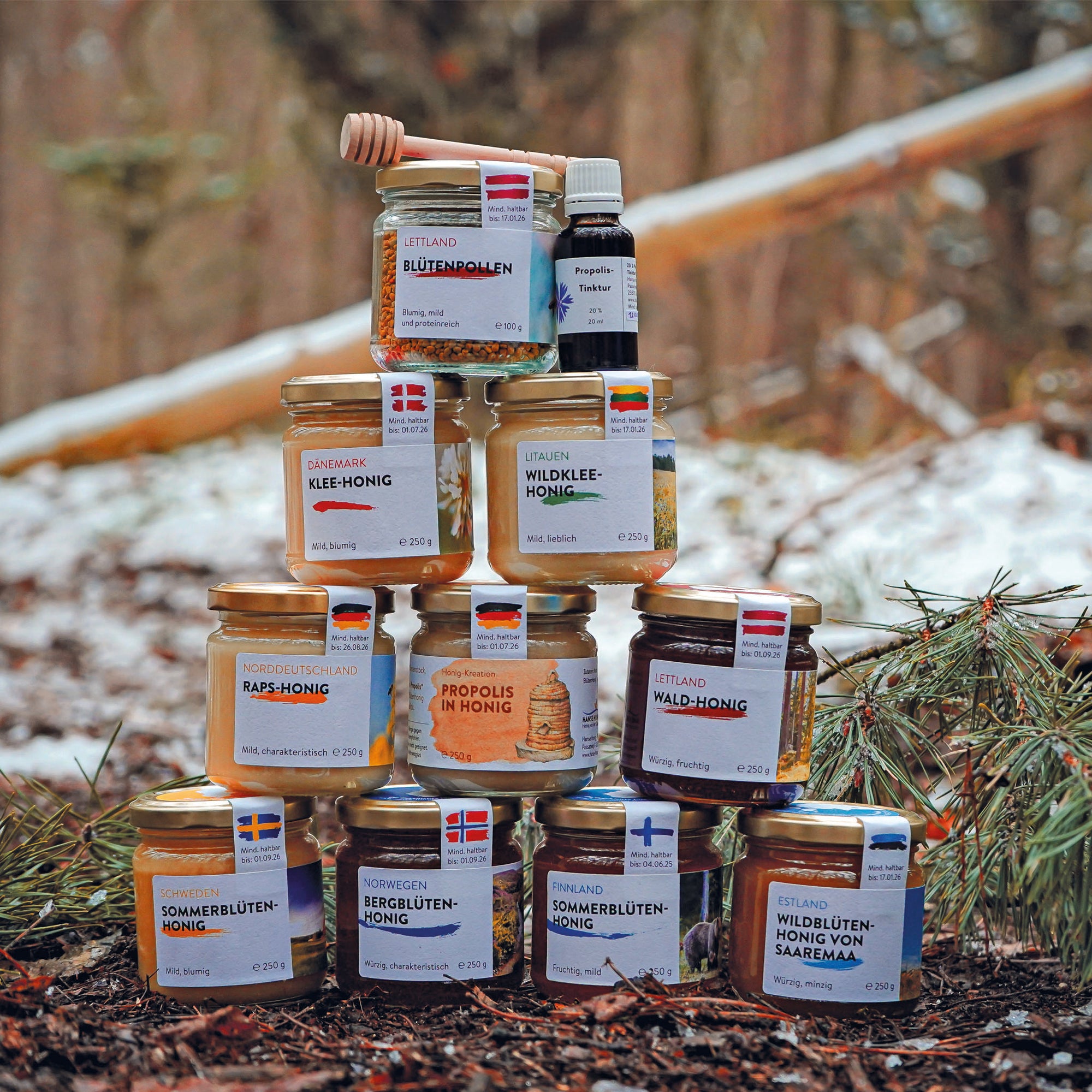Hanse Honig Bestseller Bundle – Eine Selektion aus reiner Natur und purem Genuss