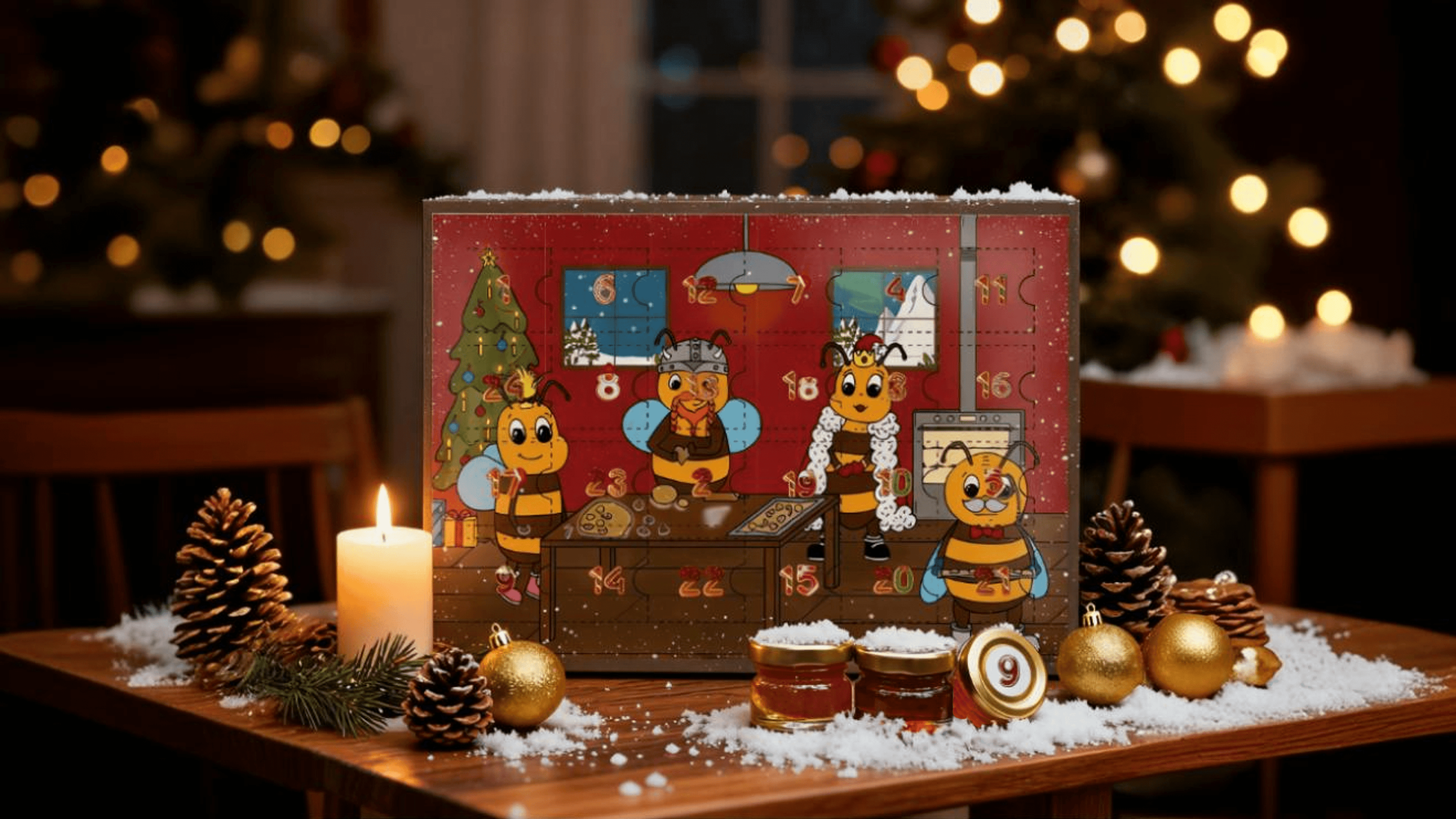 Weihnachtsgeschenke & Winterhonige: Edle Honigkreationen, Geschenksets & Adventsgenuss von Hanse Honig