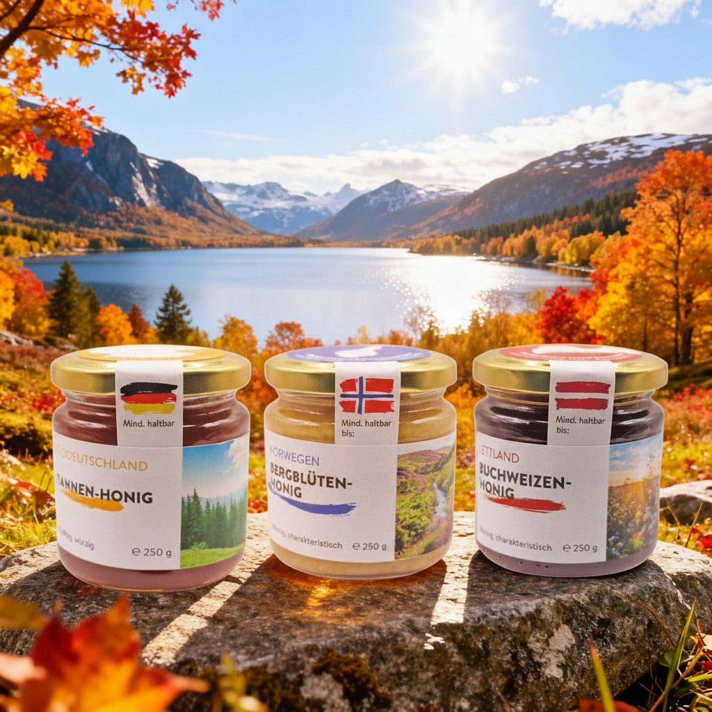 Honig Set "Unsere kräftigen Sorten“