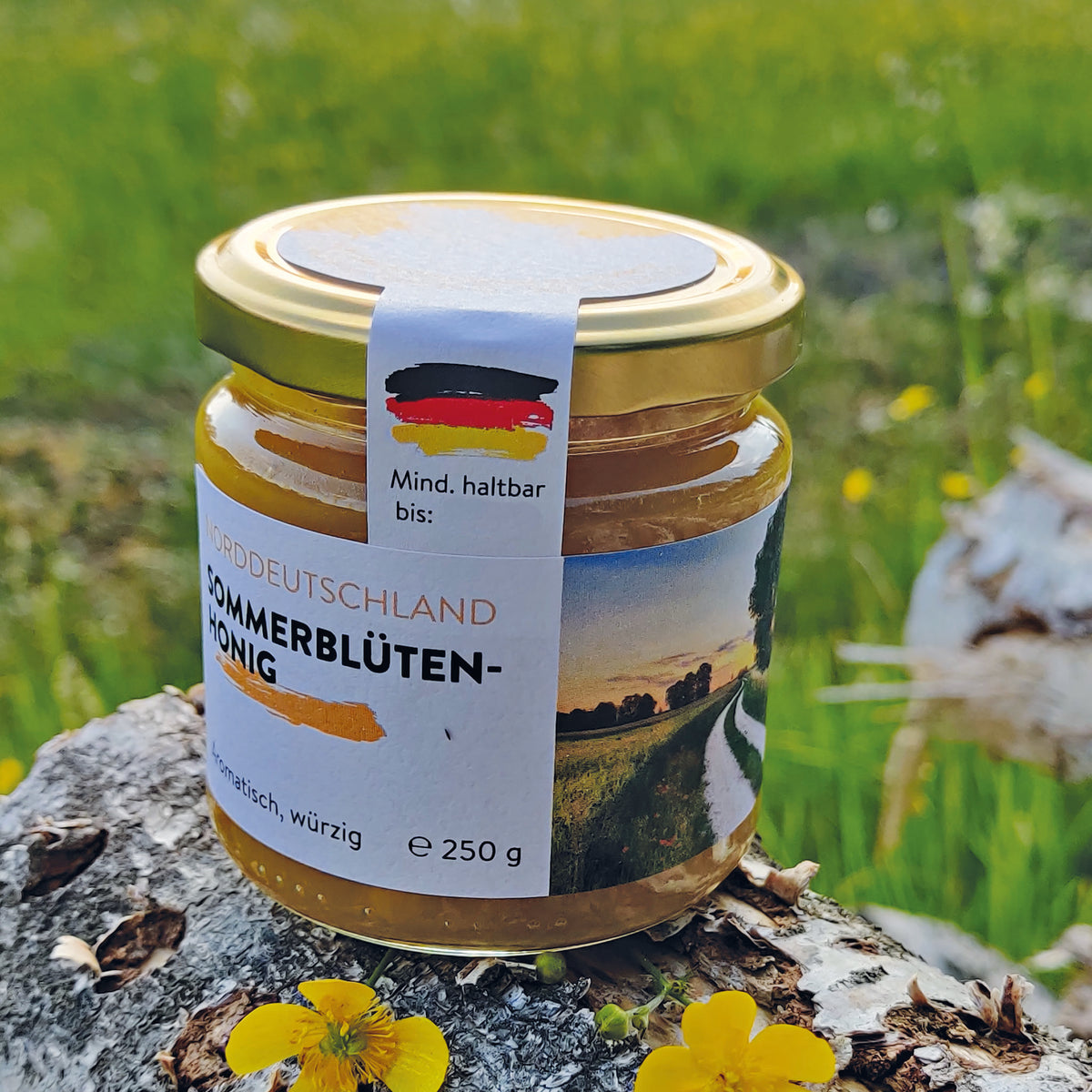 Norddeutscher Sommerblütenhonig, Honig kaufen, Imker-Honig bestellen, Hochwertiger Honig, Lokaler Honig, Rohhonig kaufen, Honig direkt vom Imker –