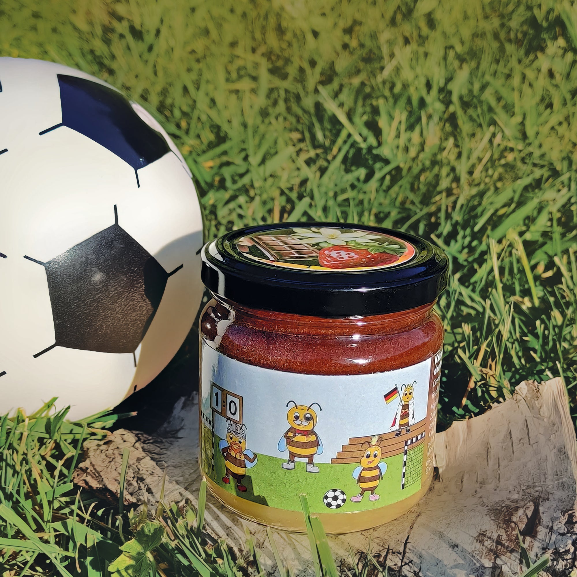 Limitierter Fußball-Honig zur EM 2024 – Natürlicher Genuss für die ganze Familie