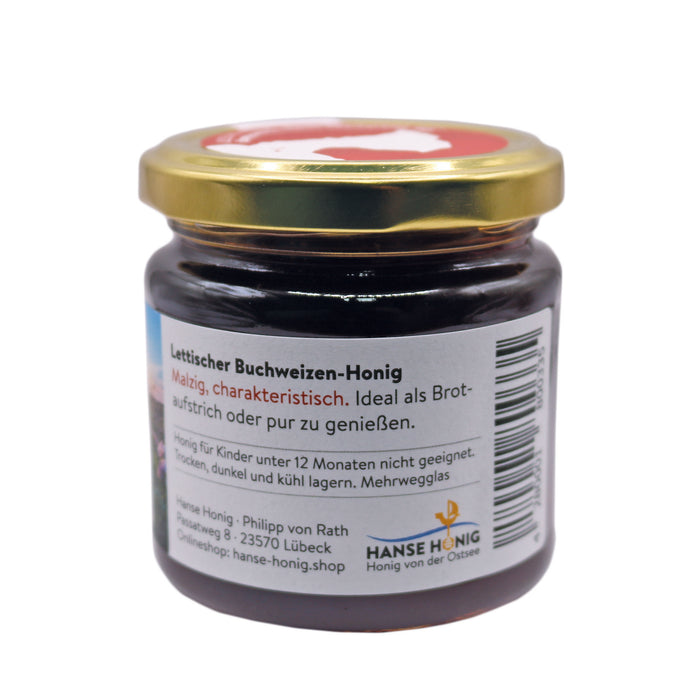Latvian buckwheat honey 250g