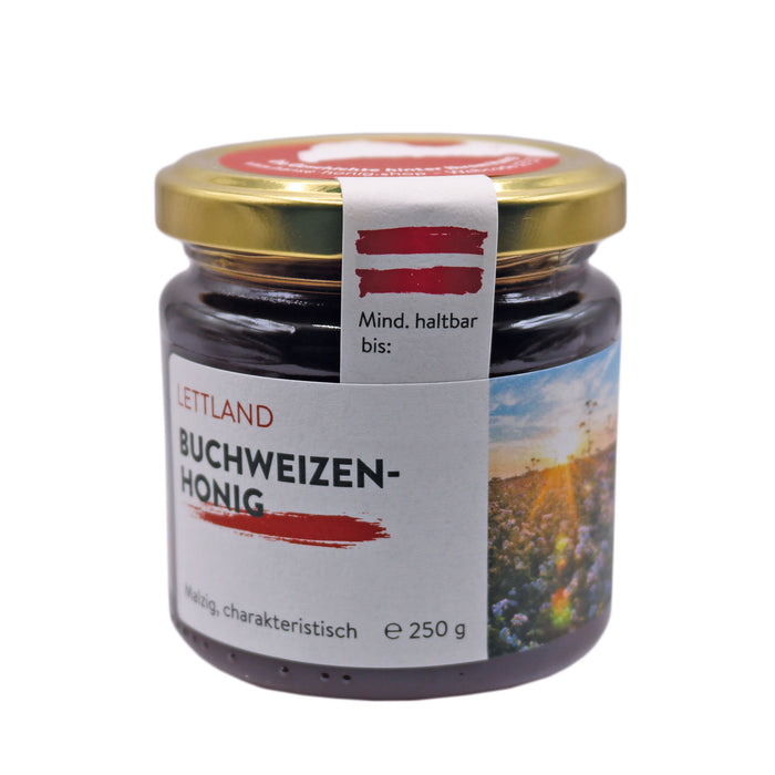 Latvian buckwheat honey 250g