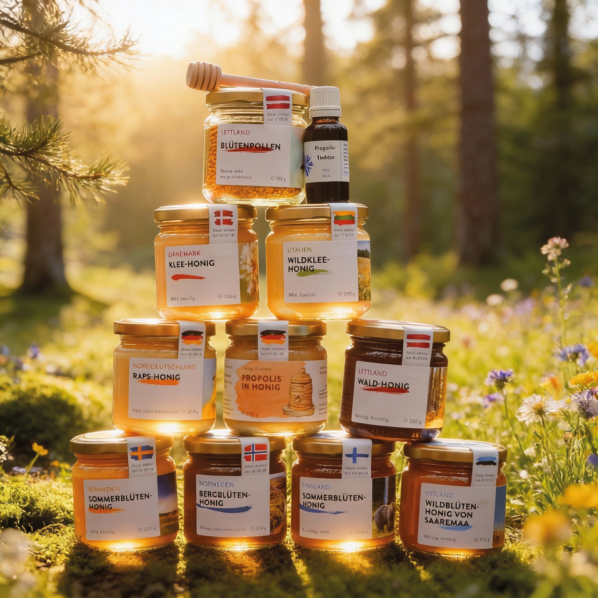 Hanse Honig Bestseller Bundle – Eine Selektion aus reiner Natur und purem Genuss