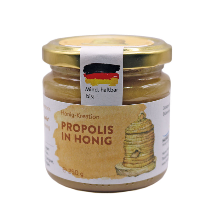 Propolis in blossom honey 250g