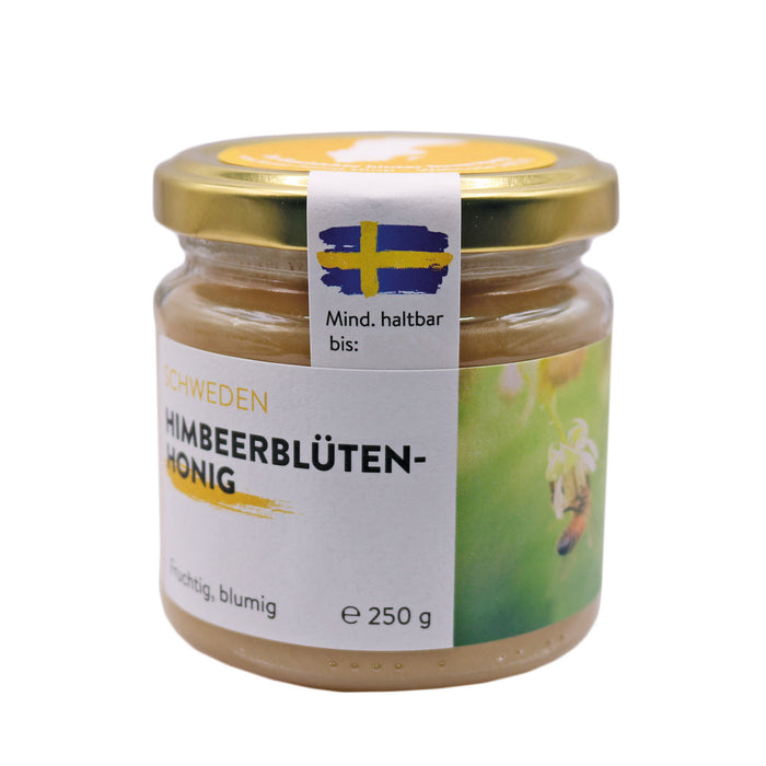 Miel de frambuesa sueca 250g