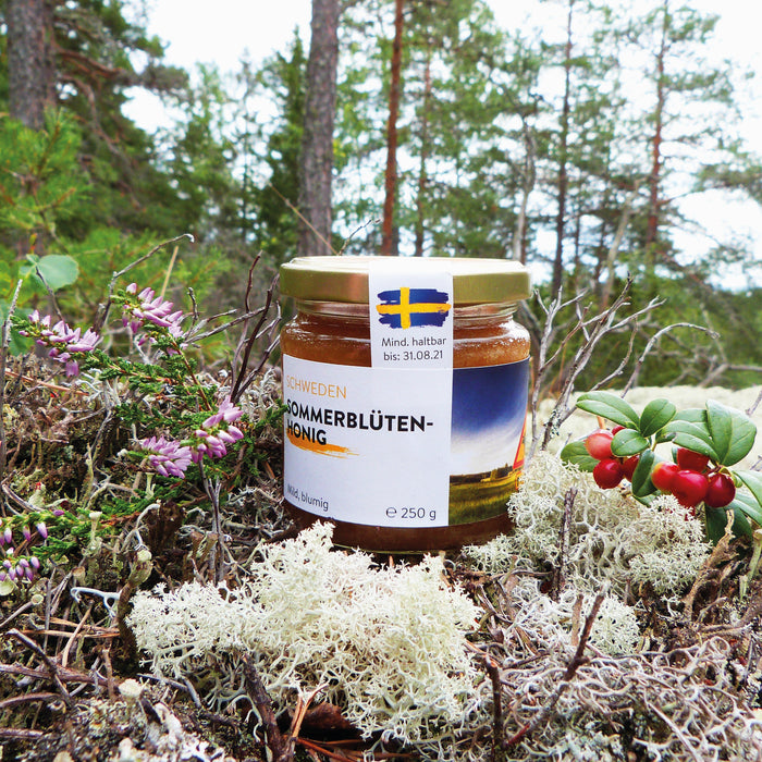 Miel de fleur d'été suédois 250g