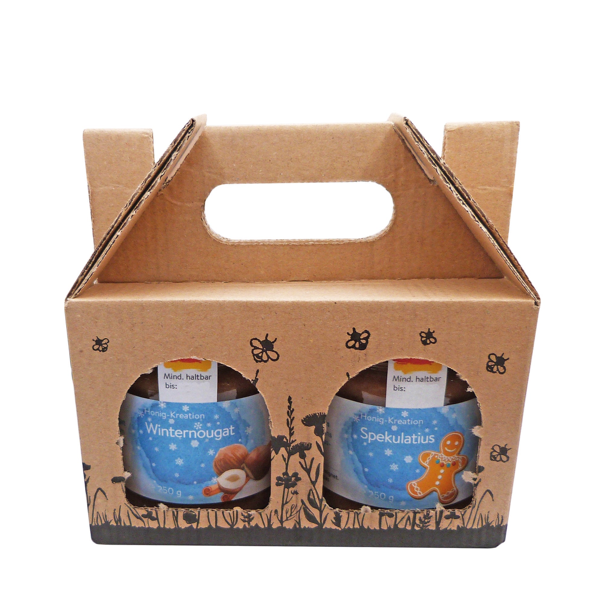 2er Geschenkset – Winternougat & Spekulatius im Geschenkkarton